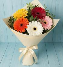Букет цветов из:  Герберы в Кольцово