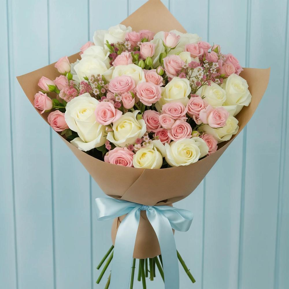 Букет цветов из: Розы в Кольцово