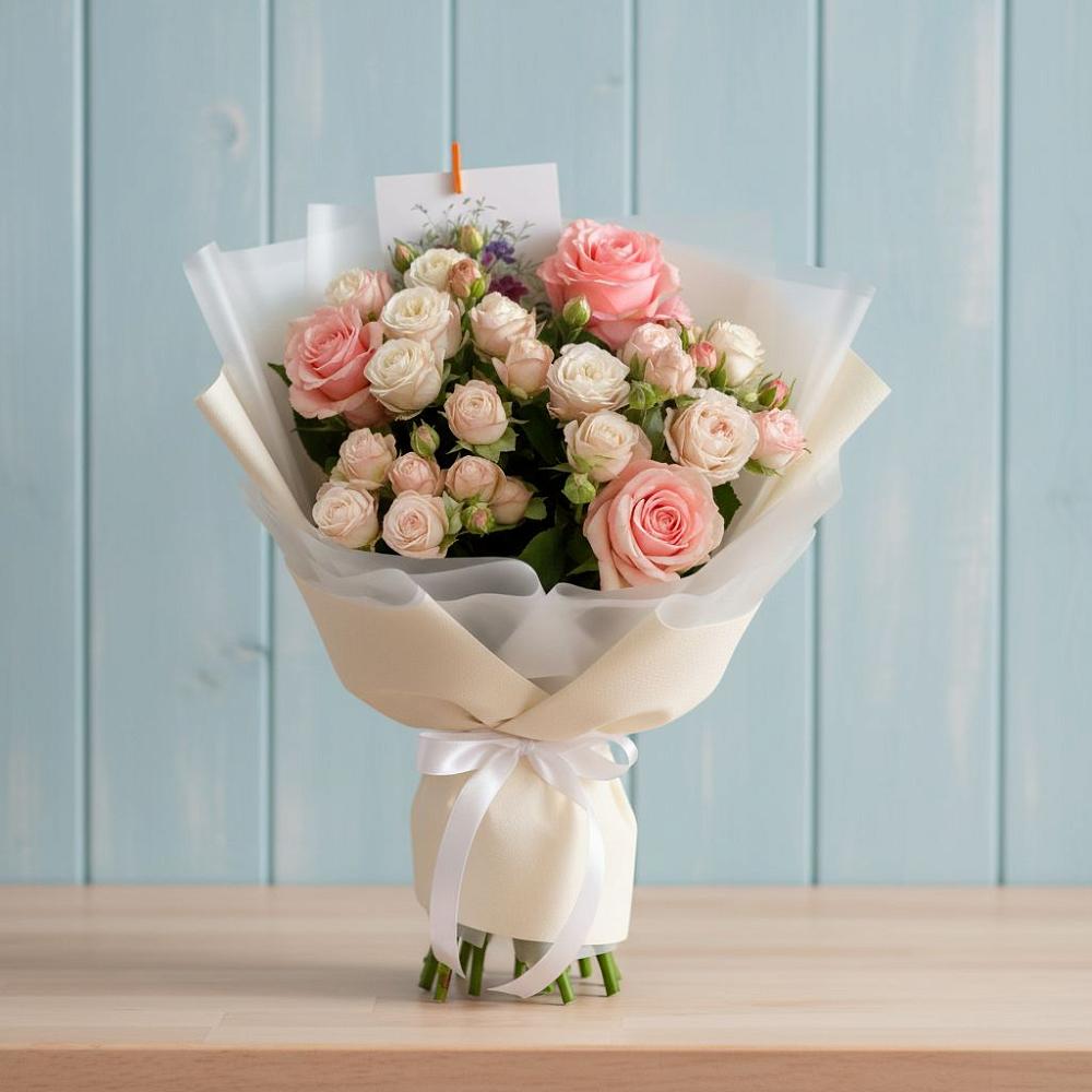 Букет цветов из: Розы в Кольцово