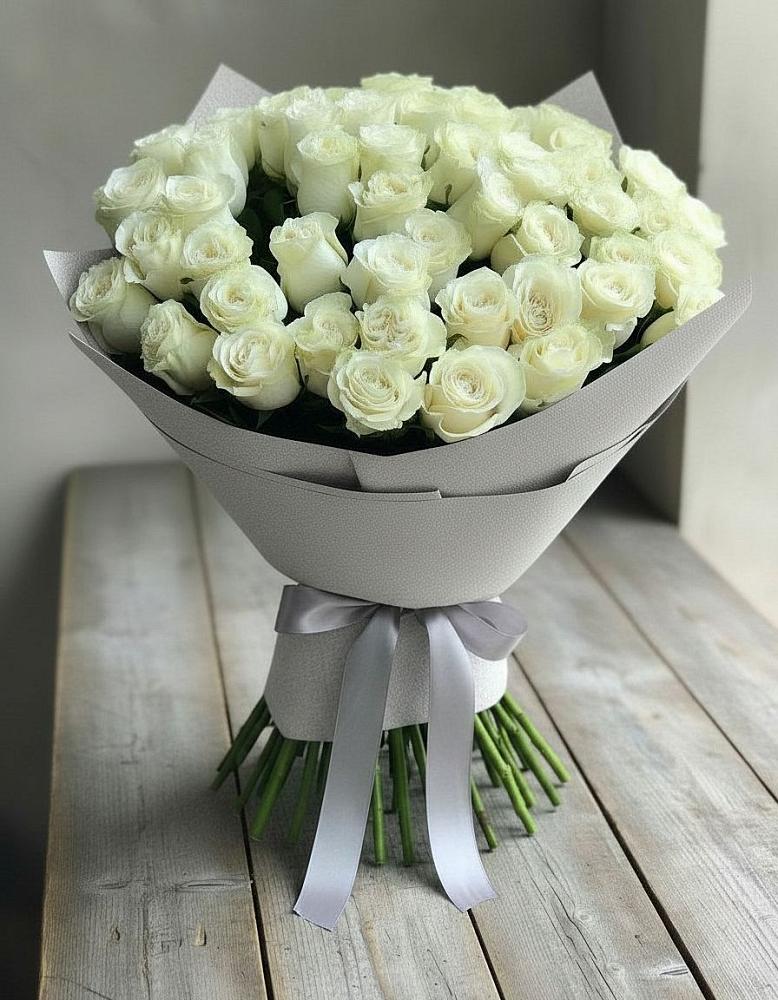 Букет 35 Белых роз в Кольцово