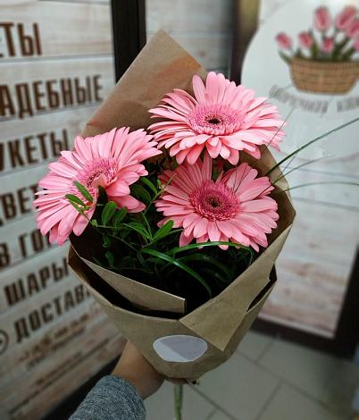Букет цветов из: Герберы в Кольцово