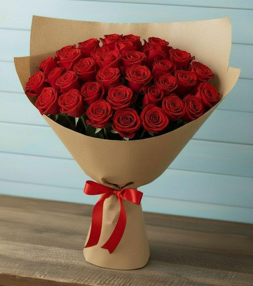 Букет Красные розы Милано в Кольцово