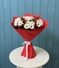 Букет цветов из:  Хризантемы #REPLACE_PRED# Кольцово