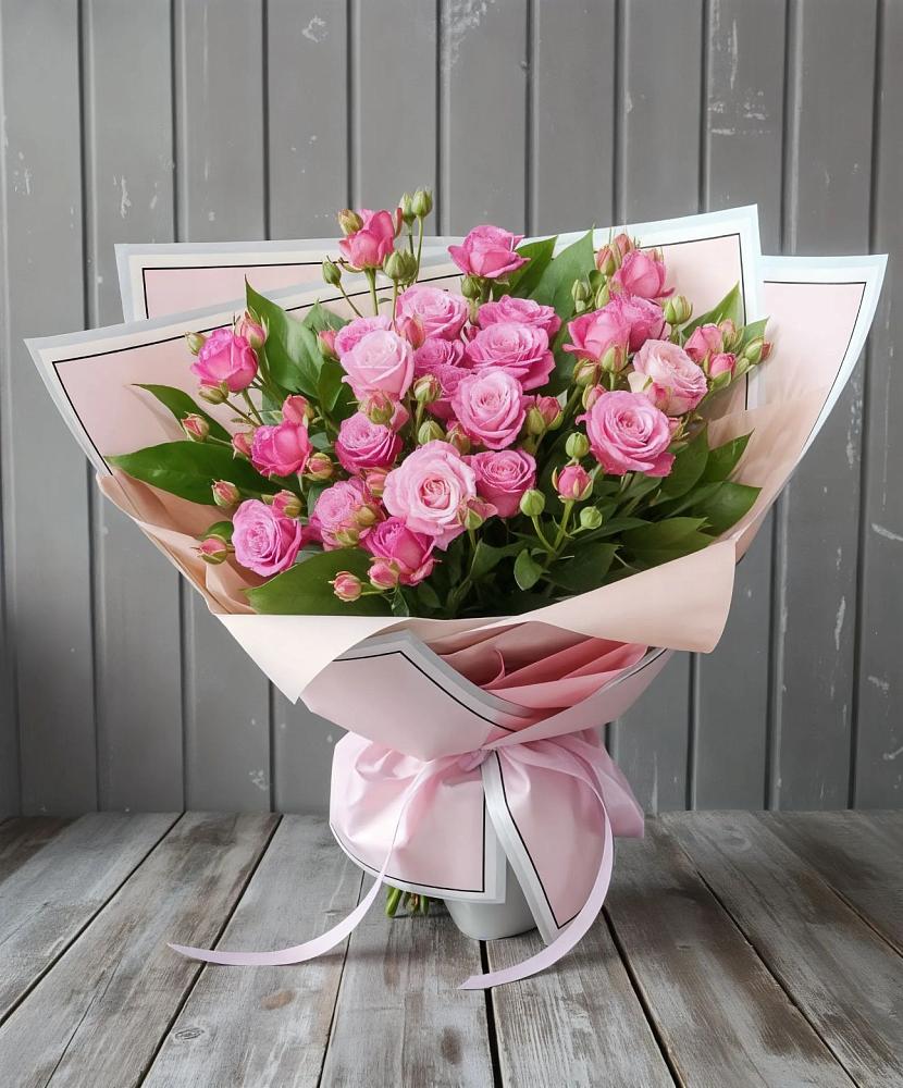 Букет Розовый кустик в Кольцово