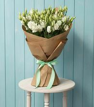 Букет цветов из:  Лизиантусы в Кольцово