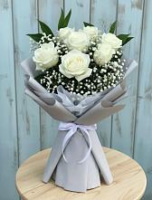 Букет цветов из:  Розы #REPLACE_PRED# Кольцово