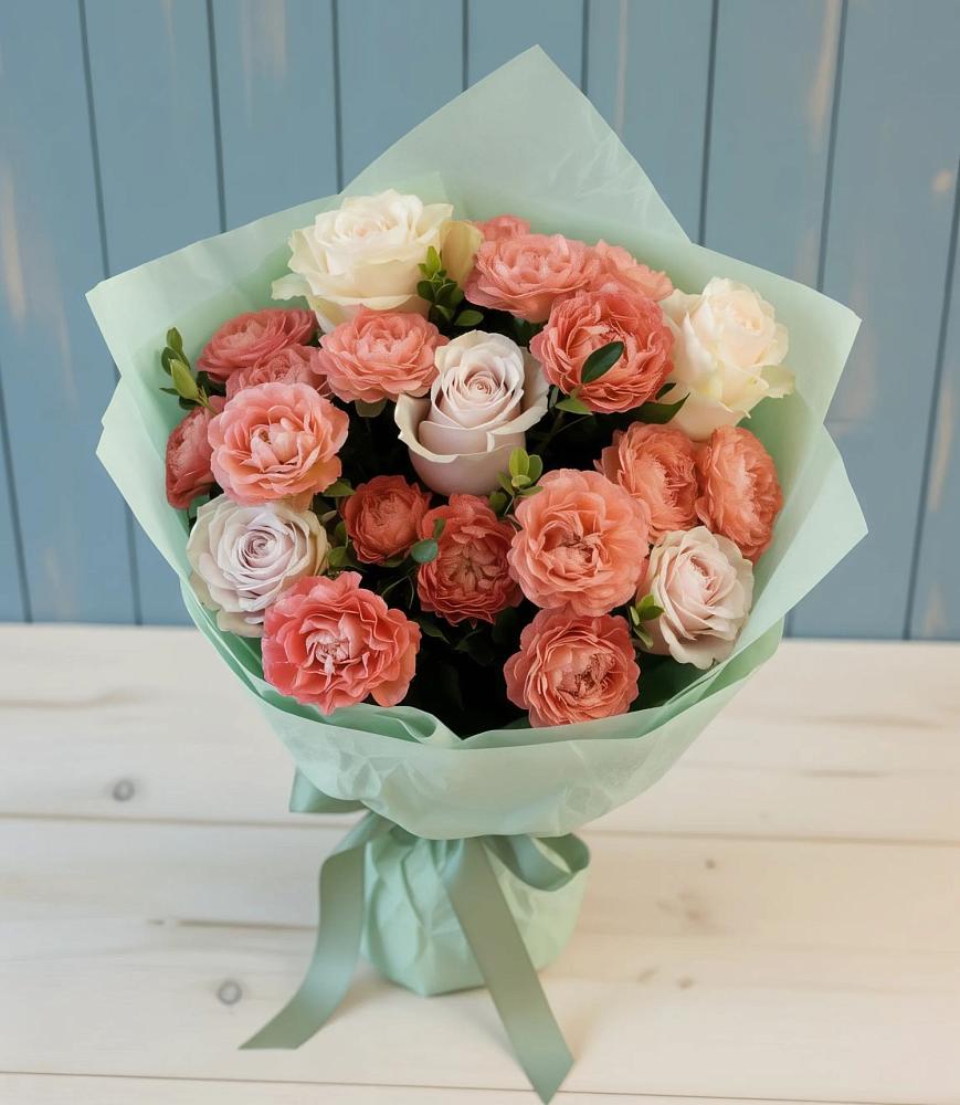 Букет цветов из: Розы в Кольцово