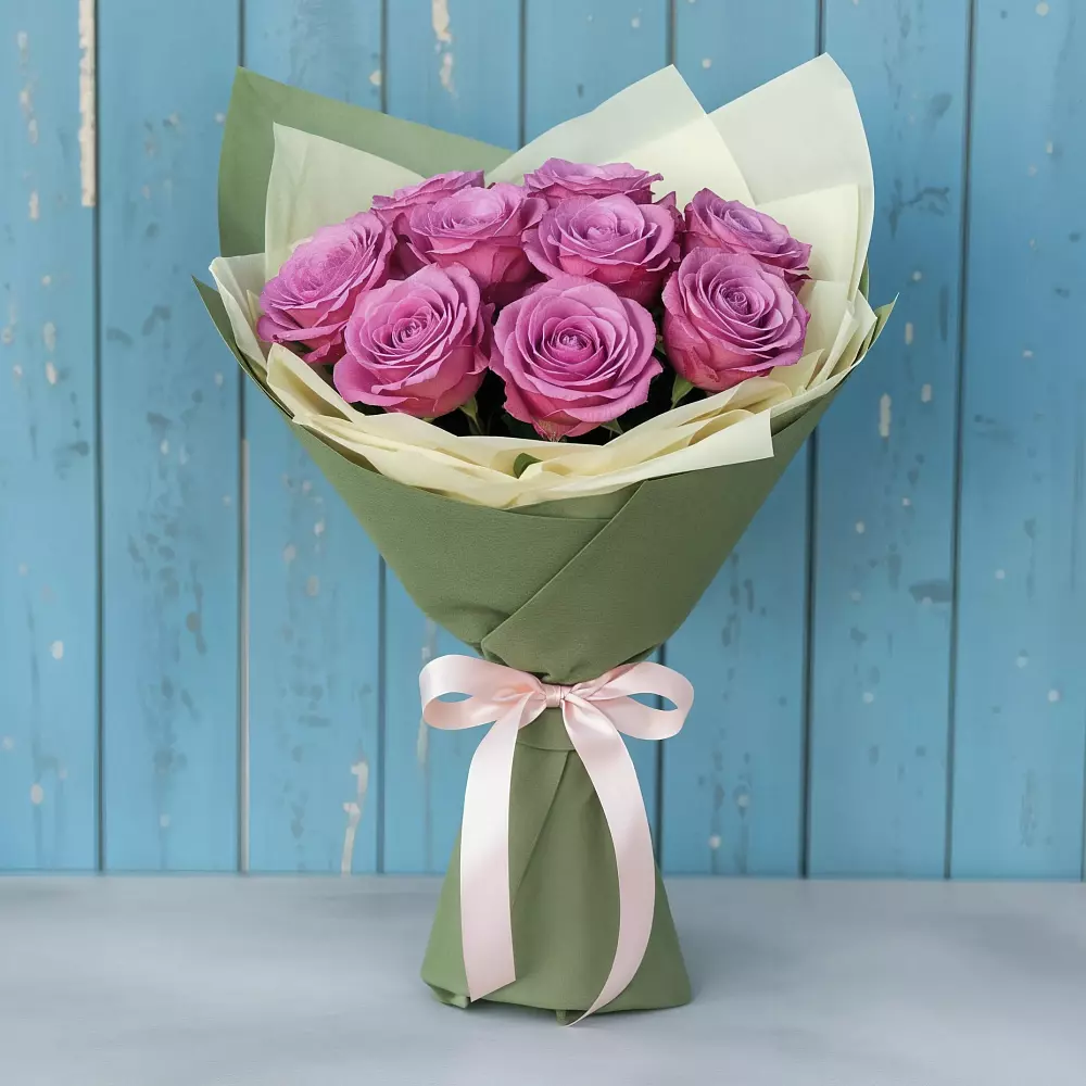 Букет Розы Фёрст Леди в Кольцово