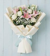 Букет цветов из:  Лилии в Кольцово